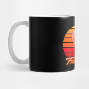 SYNTHWAVE SUN & HEAD #3 Mug